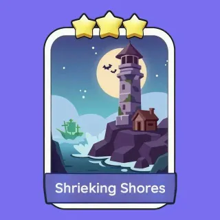 Shrieking Shores Monopoly Go!