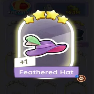 Feathered Hat 4 ⭐ Monopoly Go