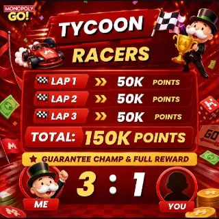 Tycoon Racers Monopoly Go!