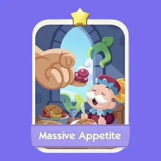 Massive Appetite 1 ⭐ Monopoly Go