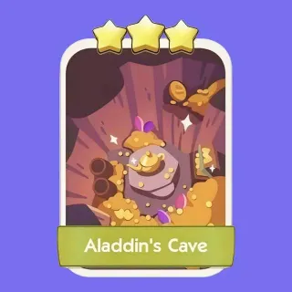 3 ✨ Aladdin's Cave Monopoly Go Sticker