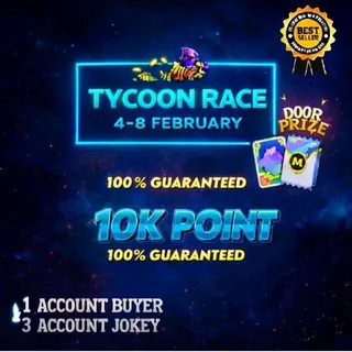 Monopoly GO Tycoon Racers Event | 1 Spot Buyer | 10K Points