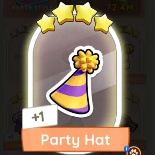 Party Hat Monopoly Go