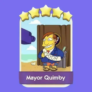 Mayor Quimby 5 ✨ Monopoly Go