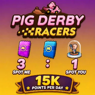 Pig Derby Racers Monopoly Go!