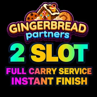 2 x Slot Gingerbread Partners Event Monopoly Go