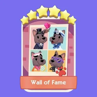 Wall of Fame 6 ✨ Monopoly Go Sticker
