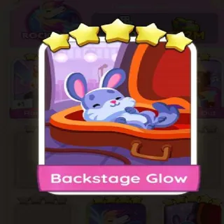 Backstage Glow Monopoly Go