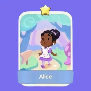 1 ⭐ Alice Monopoly Go Sticker