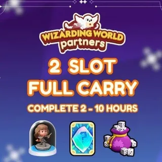 2 Slot Wizarding World Partners Event Monopoly Go