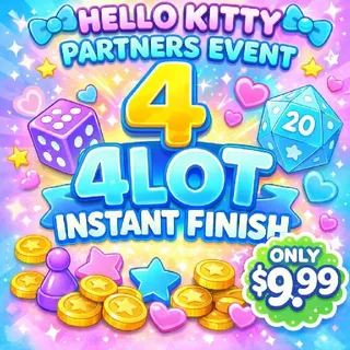 4 Slot Hello Kitty Partners Event Monopoly Go