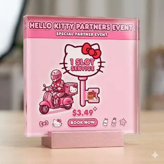 1 Slot Hello Kitty Partners Event Monopoly Go