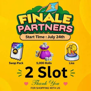2 Slot Finale Partners Monopoly Go!