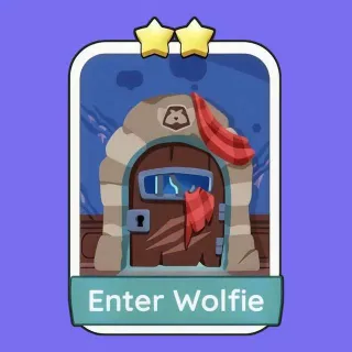 Enter Wolfie Monopoly Go!
