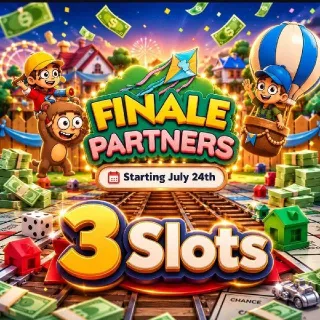 3 Slot Finale Partners Event Monopoly Go!