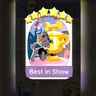 Best in Show 6⭐ Monopoly Go Sticker
