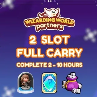 2 Slot Wizarding World Partners Event Monopoly Go