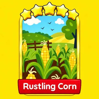 Rustling Corn 5 ⭐ Gold Sticker Monopoly Go Golden Blitz