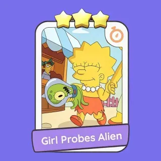 Girl Probes Alien 3 ⭐ Monopoly Go!