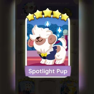 Spotlight Pup Monopoly Go