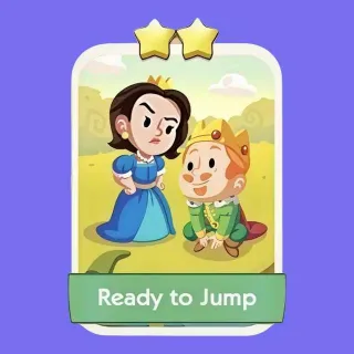 2 ⭐ Ready to Jump Monopoly Go Sticker