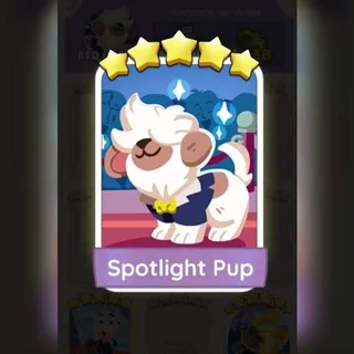 Spotlight Pup Monopoly Go