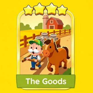 The Goods 4⭐ Gold Sticker Monopoly Go Golden Blitz