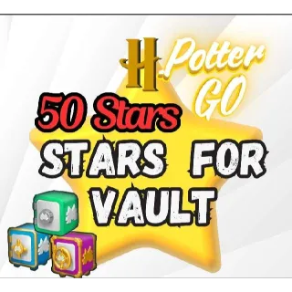 Monopoly Go Stars Of vault | 50 stars | H.Potter Go 
(Please read description)