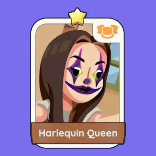 Harlequin Queen Monopoly Go!