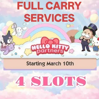 HELLO KITTY PARTNERS MONOPOLY GO