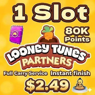 1 Slot Looney Tunes Partners Monopoly Go!