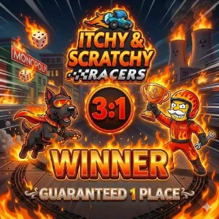 Itchy & Scratchy Racers Monopoly Go!