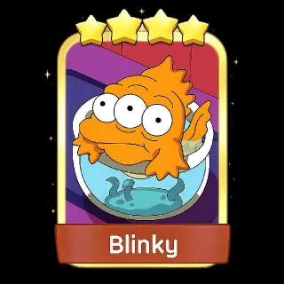 Blinky 4 ⭐ Gold Sticker Monopoly Go Golden Blitz
