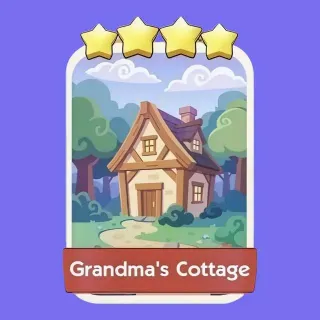 Grandma's Cottage 4 ✨ Monopoly Go Sticker