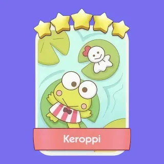 Keroppi 5 ✨ Monopoly Go Sticker