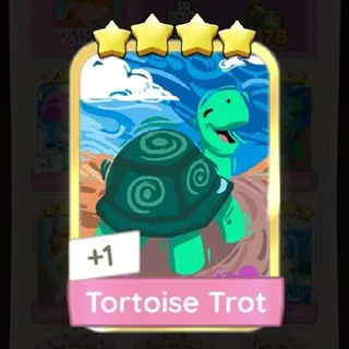 Tortoise Trot 4⭐ Gold Sticker Monopoly Go Golden Blitz