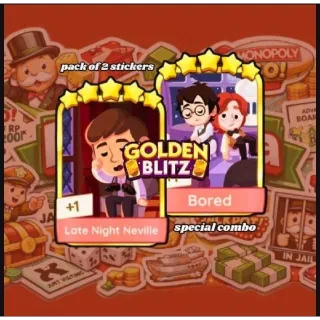 BORED_&_LATE_NIGHT_NEVILLE_GOLDEN_BLITZ_EVENT_MONO_POLY_-GO_5_STAR_FAST_DELIVERY