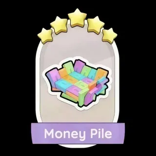 Money Pile 5 ⭐ Monopoly Go Sticker