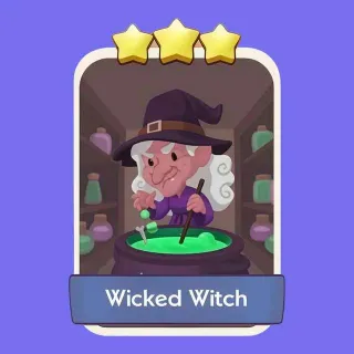 3 ✨ Wicked Witch Monopoly Go Sticker