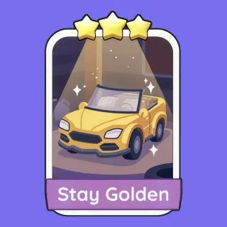 Stay Golden Monopoly Go!