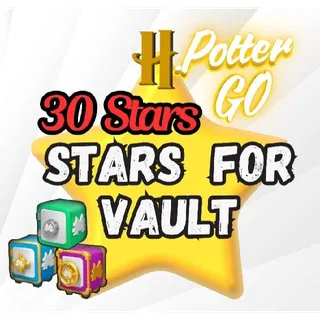 Monopoly Go Stars Of vault | 30 stars | H.Potter Go 
(Please read description)