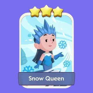 3 ✨ Snow Queen Monopoly Go Sticker