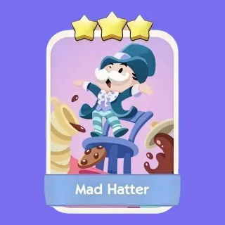 3 ✨ Mad Hatter Monopoly Go Sticker