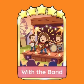With the Band 5 ⭐ Gold Sticker Monopoly Go! Golden Blitz