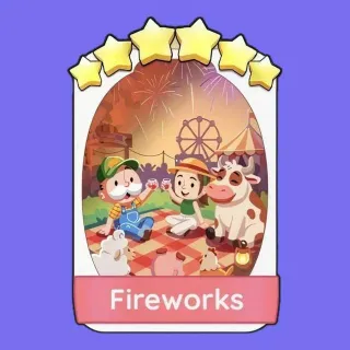 Fireworks 6 ⭐ Monopoly Go!