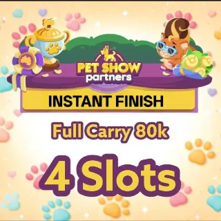 Pet Show Partners Monopoly Go