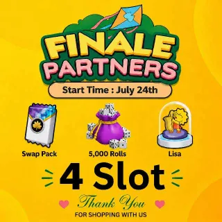 4 Slot Finale Partners Monopoly Go!