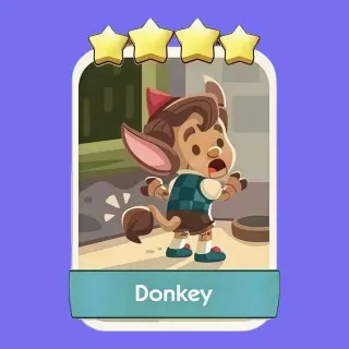 Donkey 4 ✨ Monopoly Go Sticker