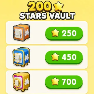 200 Star Vault Monopoly Go!