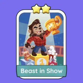 Beast in Show Monopoly Go!
